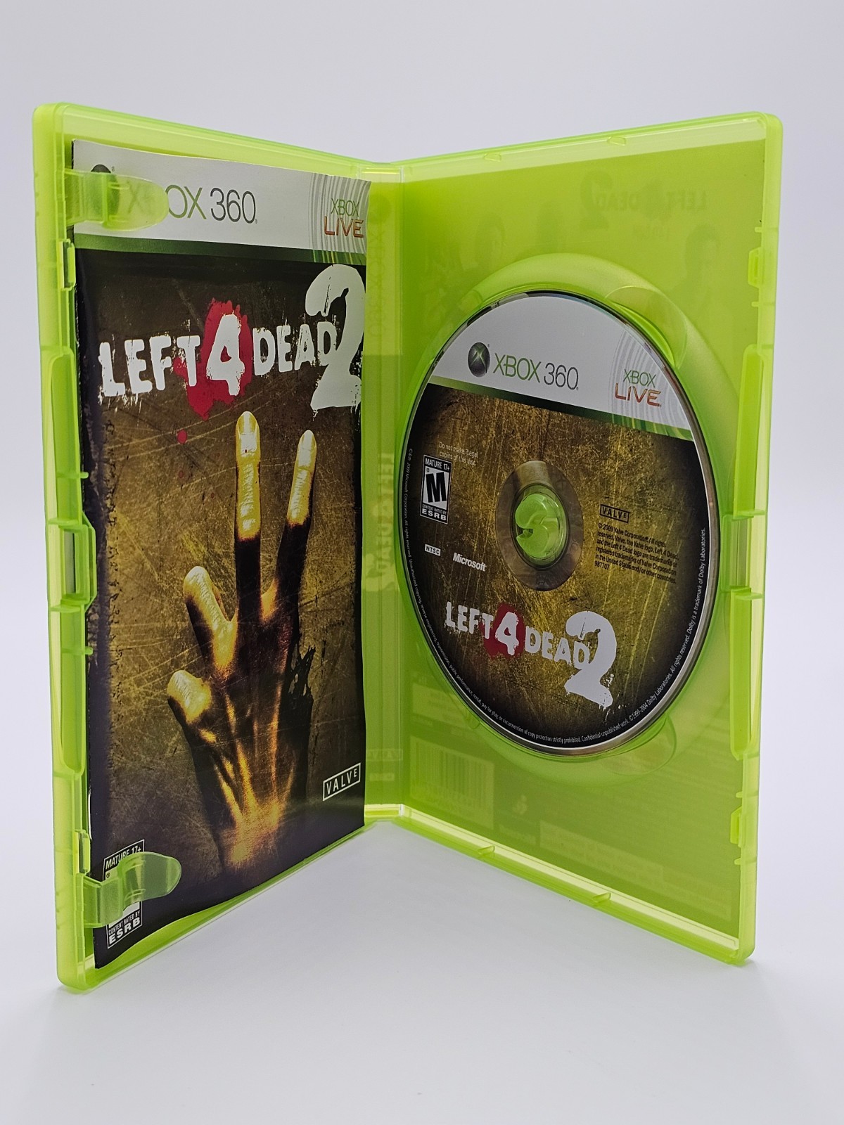 Microsoft Xbox 360 Left 4 Dead 2 CIB Cleaned & Tested