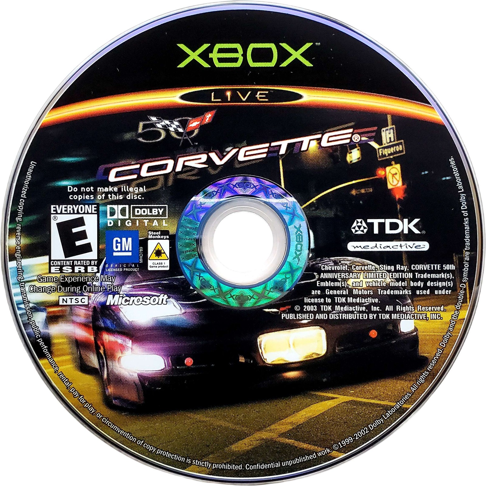 Corvette – Microsoft Xbox Tested 1Y Guarantee