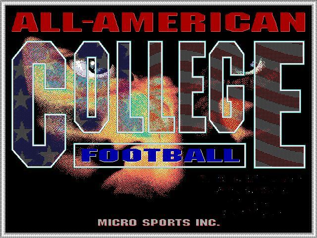 ALL-AMERICAN COLLEGE FOOTBALL 1995 PC +1Clk Windows 11 10 8 7 Vista XP Install
