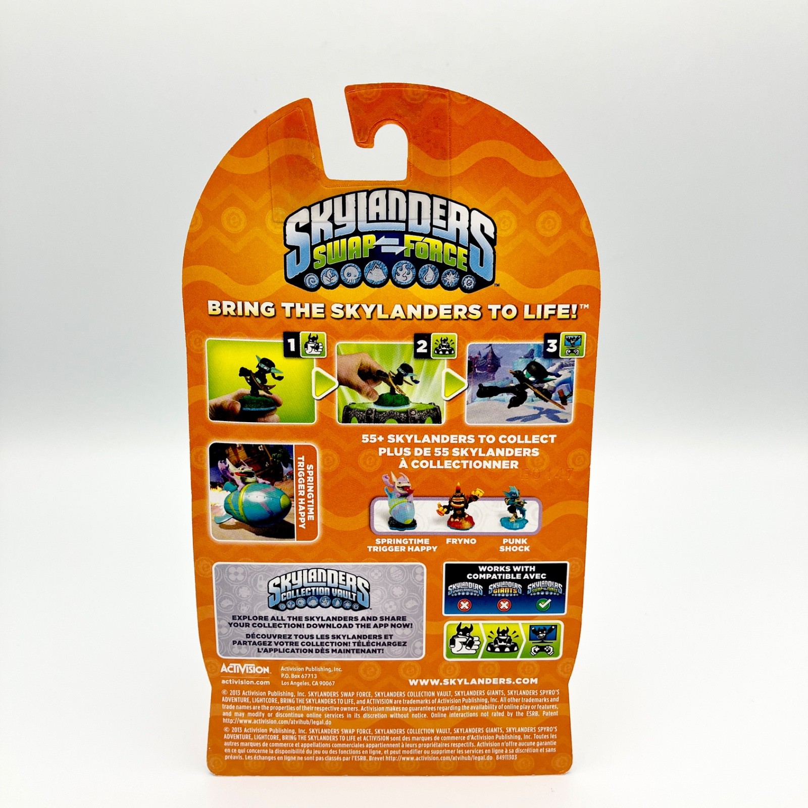 Skylanders Swap Force Springtime Trigger Happy Easter Egg Figure NEW SEALED