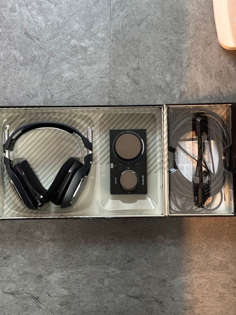 ASTRO A40 TR + Mixamp Pro Wired Gaming Headset PC/Mac/PS4 From Japan