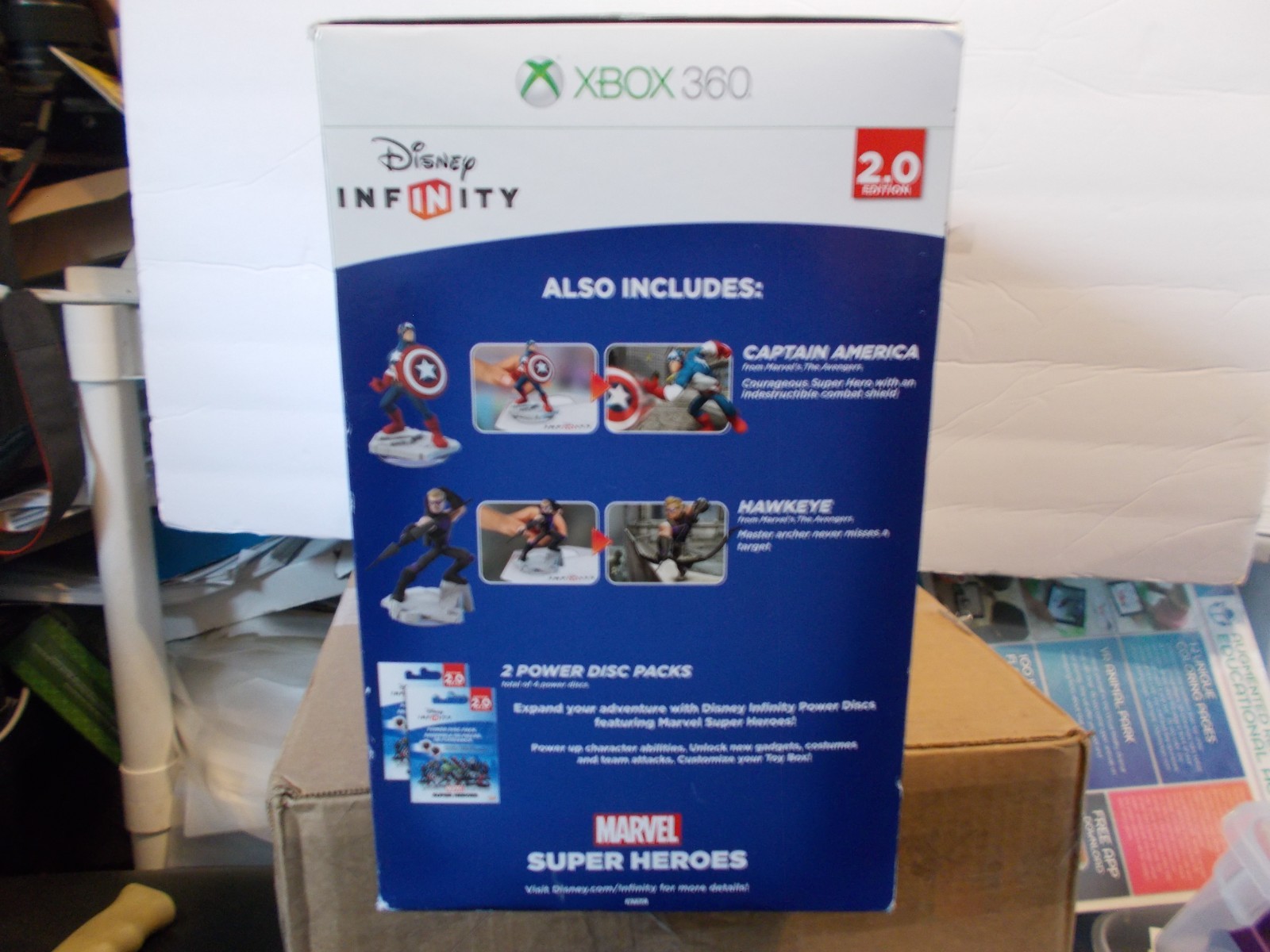 XBOX 360 Disney Infinity 2.0 Edition Marvel Super Heroes Starter Pack Sealed New