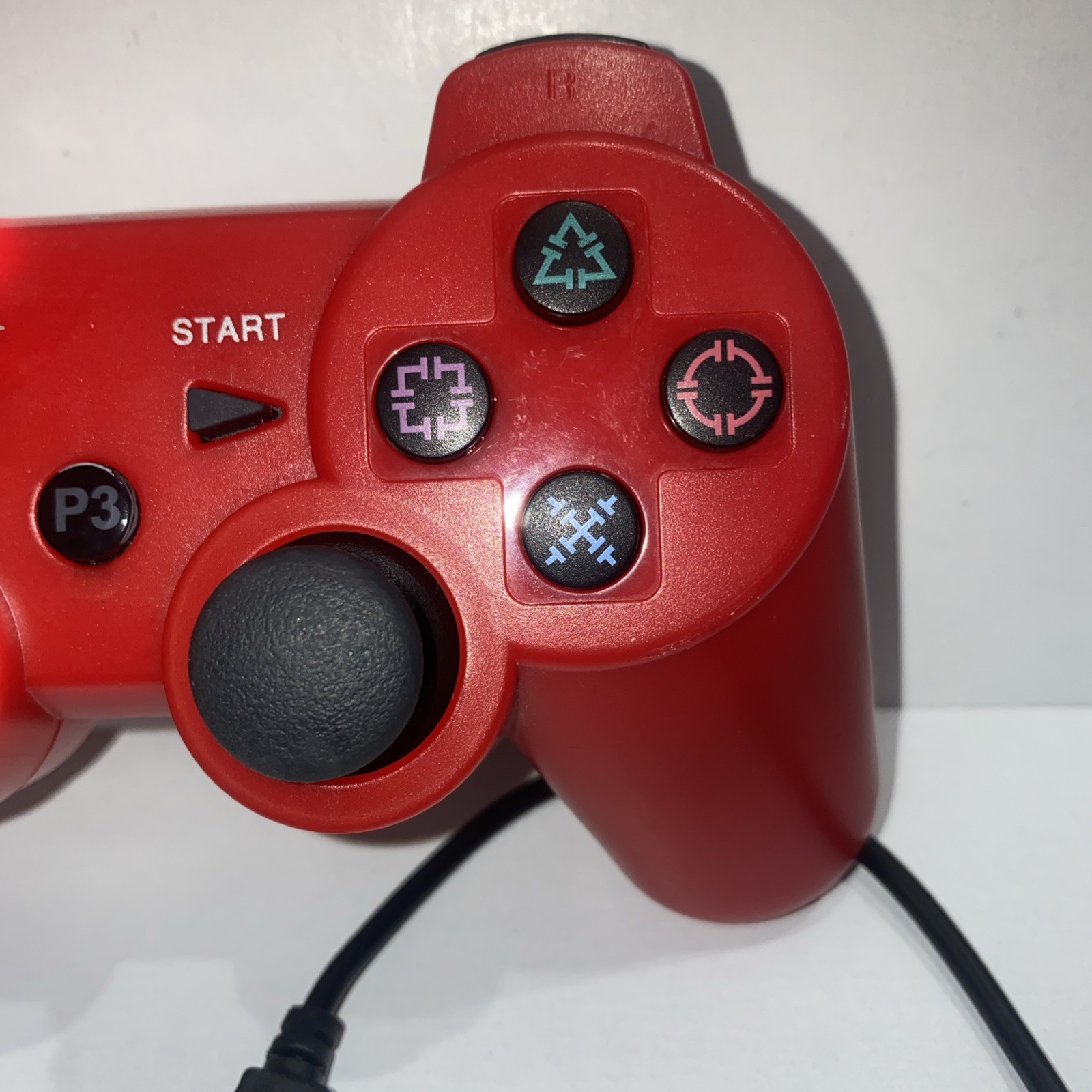 Controller for Playstation 3 Red, PS3 Controller, 3rd party wireless