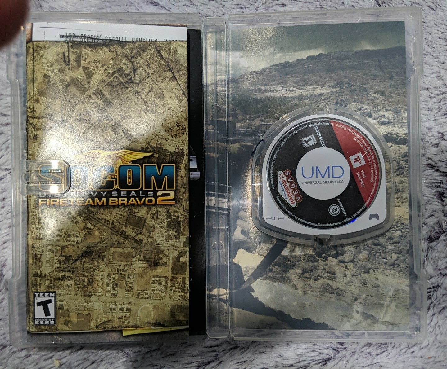 SOCOM: U.S. Navy SEALs Fireteam Bravo 2 (Sony PSP, 2006) Complete