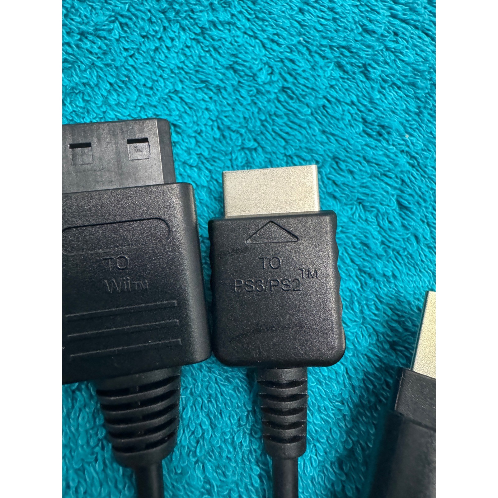 Universal Component AV Cable for Wii PS2 PS3 Xbox 360 HDTV TV Switch Black