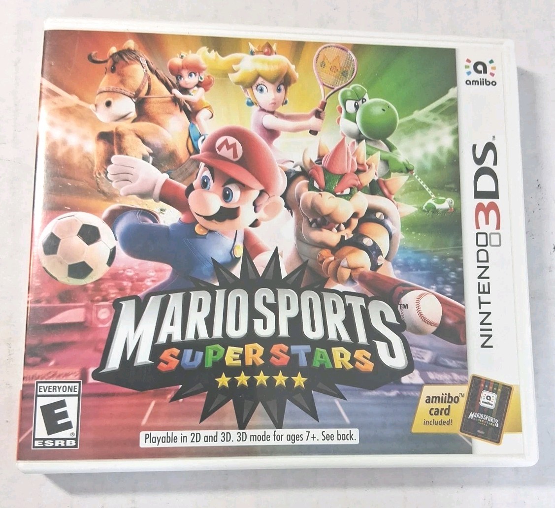 Mario Sports Superstars – 3DS – Complete & CIB! Free Shipping!