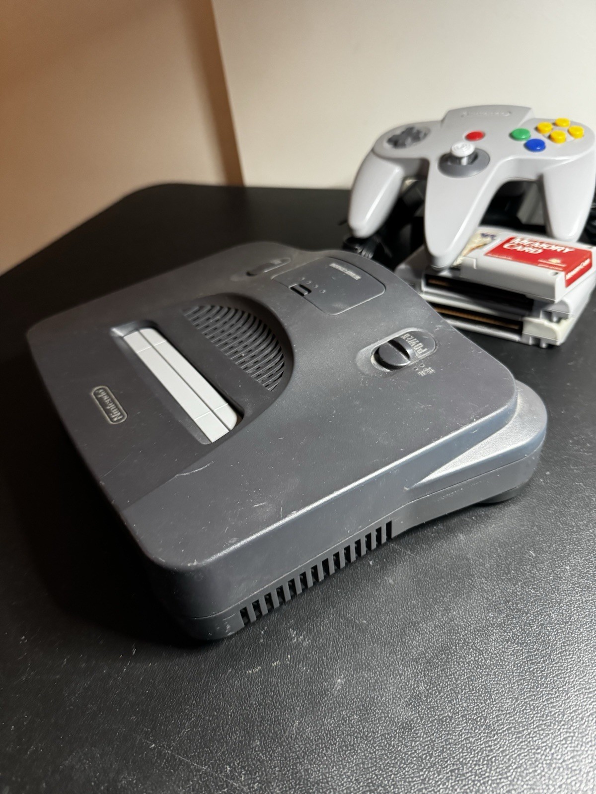 Nintendo 64 N64 Console W/ Expansion Pak Controller Games Army Men Works Great!