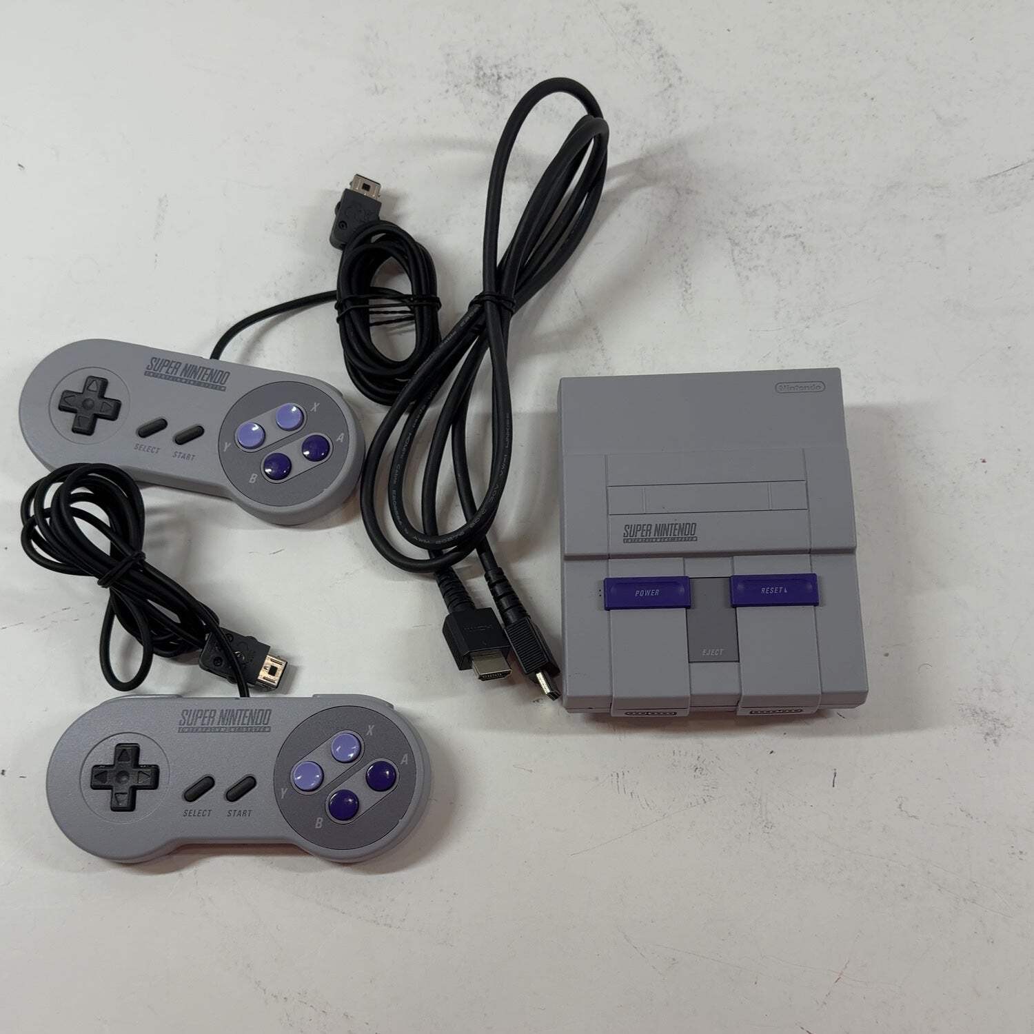 Nintendo SNES Classic Edition Console Gaming System CLV-201 Gray