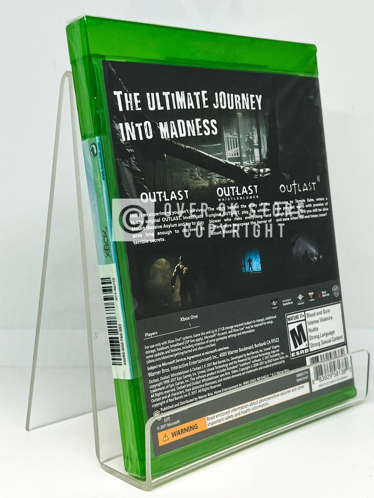 Outlast Trinity – Xbox One – Brand New | Factory Sealed