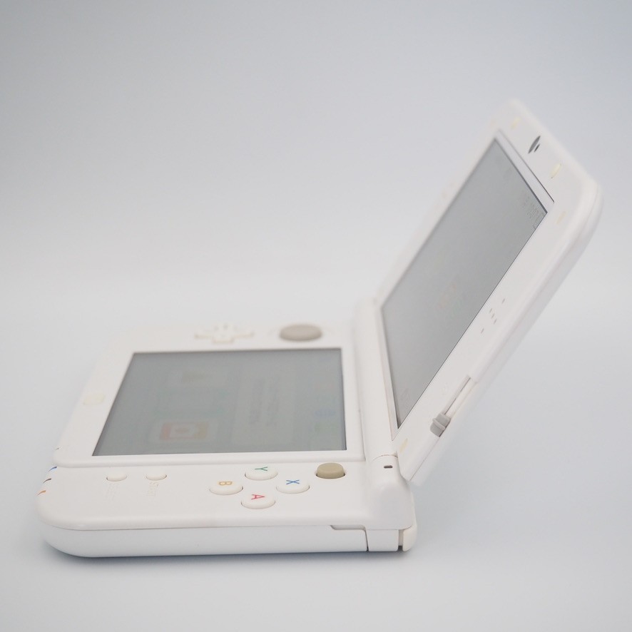 [Dual IPS] New Nintendo 3DS XL LL Pearl White Console Tested working w/Charger