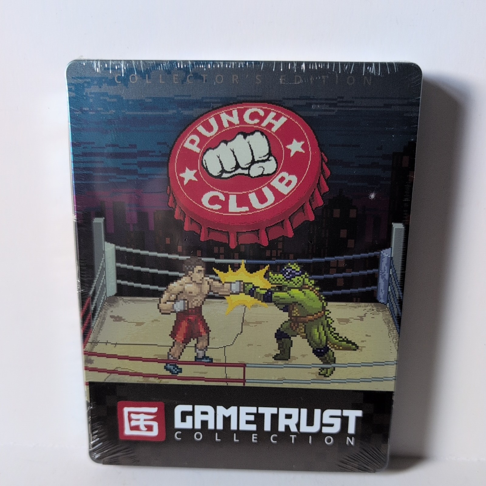 New / Sealed Punch Club Collector’s Edition Gametrust Indiebox – PC