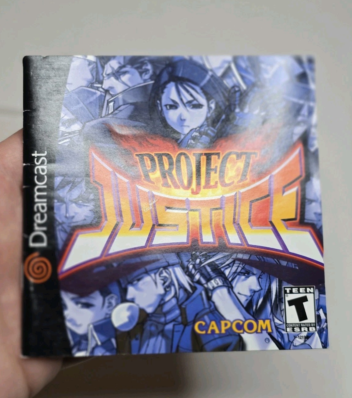 Project Justice for Sega Dreamcast (CIB, North America) **Broken Disc** READ