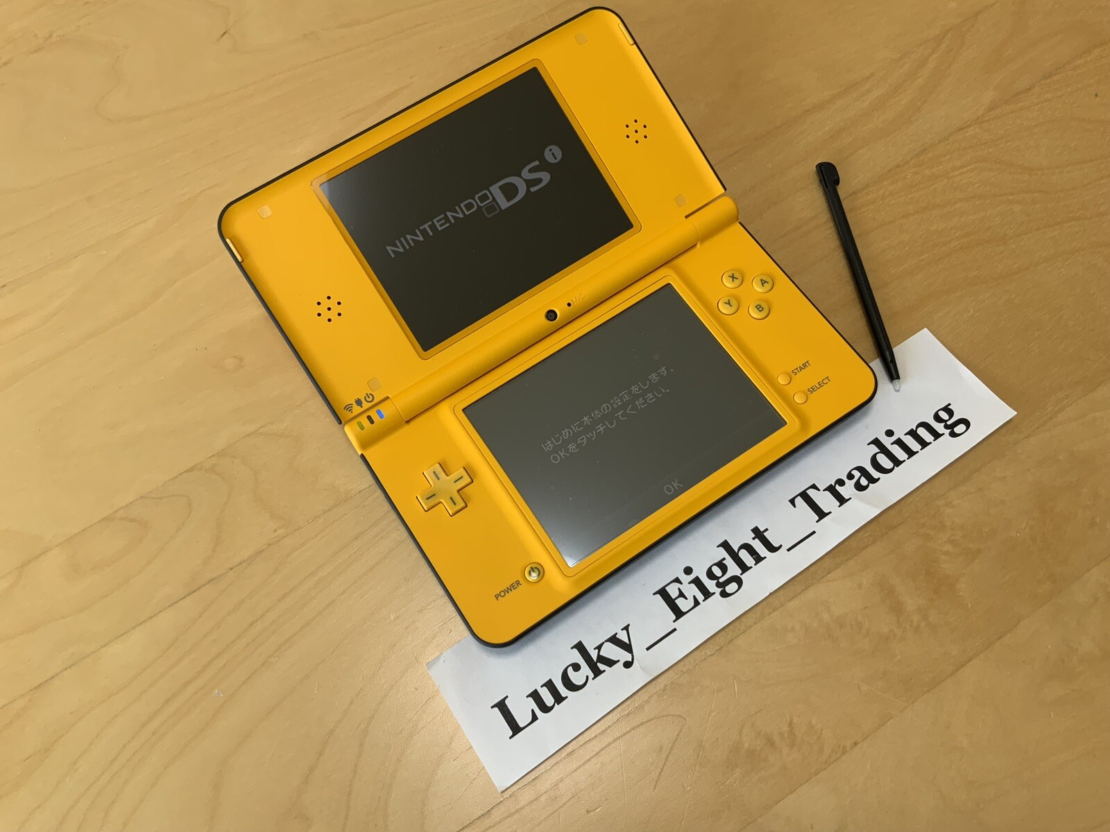 Nintendo DSi XL LL Yellow Console Stylus Japanese ver [H]