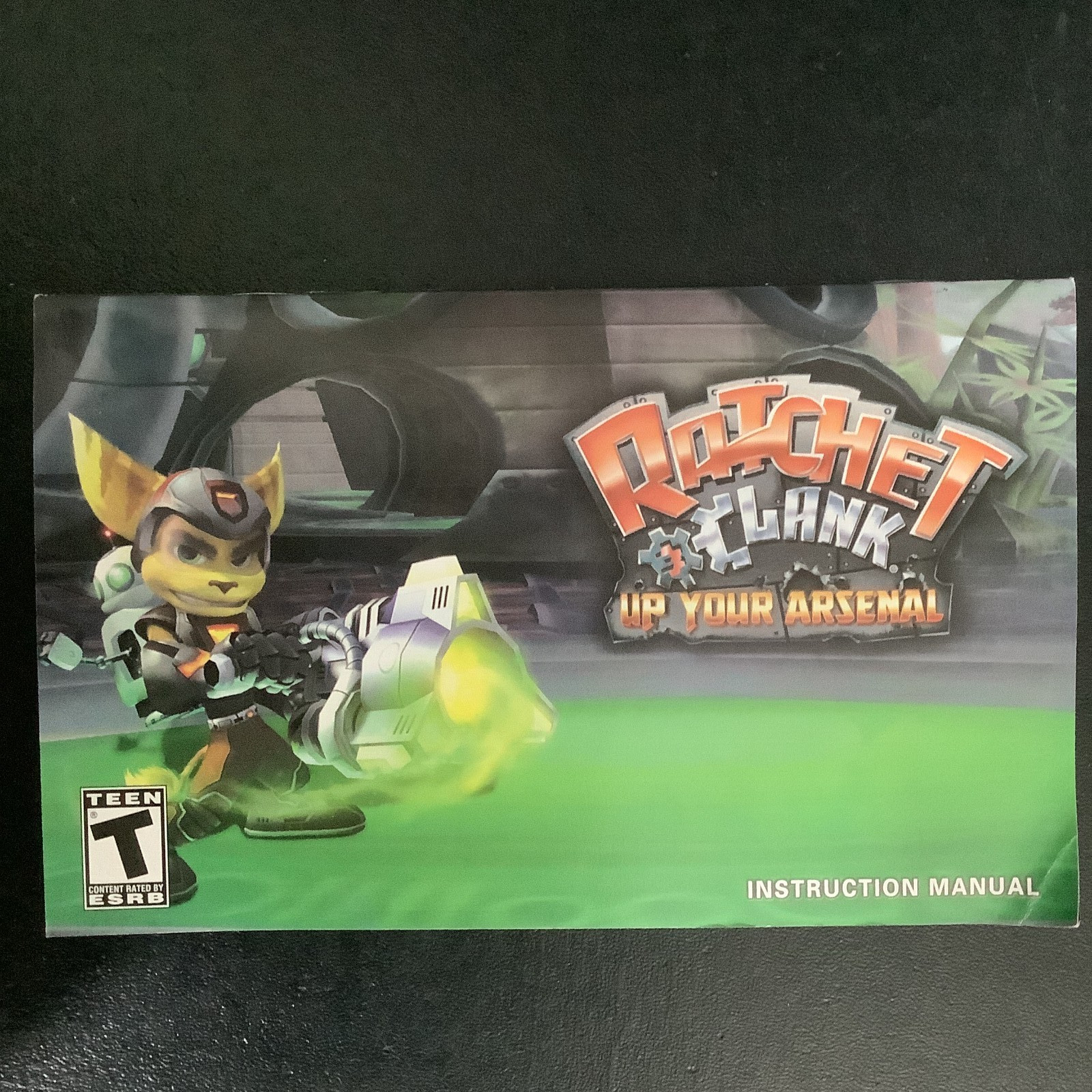 Ratchet & Clank Up Your Arsenal PS2 PlayStation 2 Instruction Manual Only