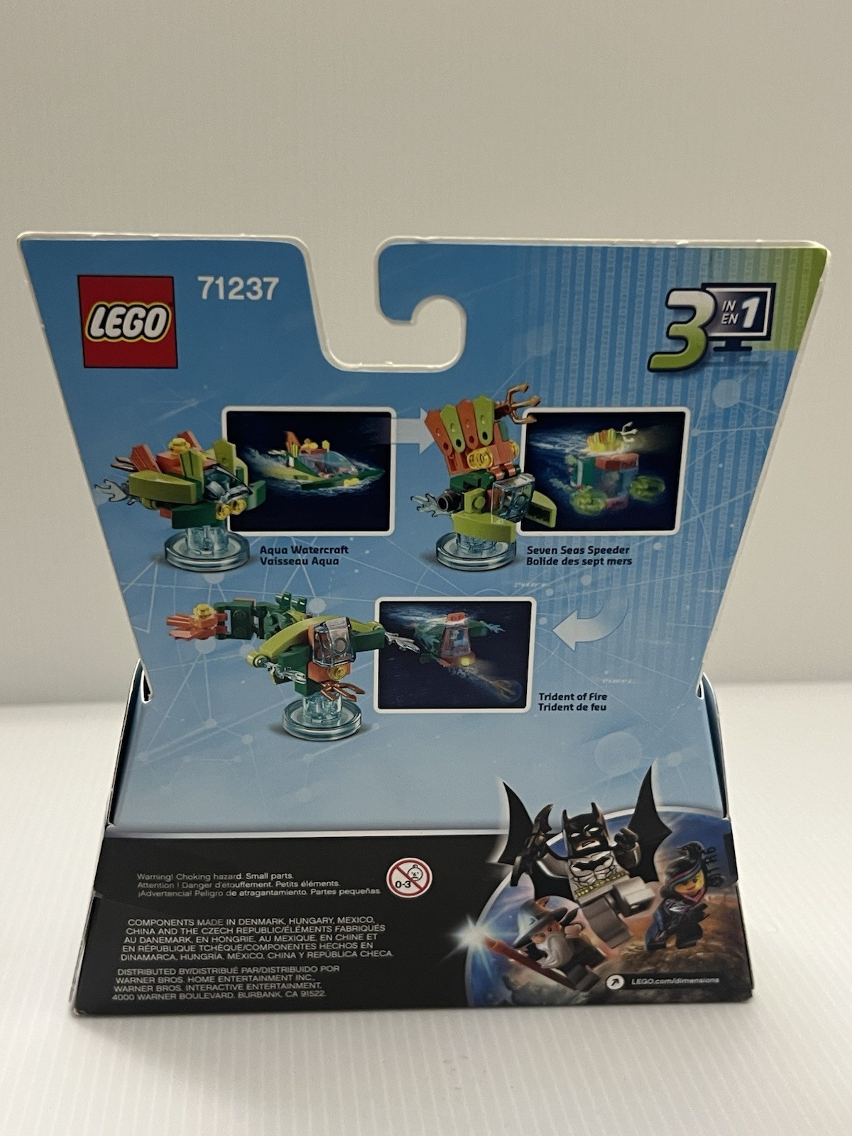 LEGO Dimensions Aquaman Aqua Watercraft DC Comics Fun Pack – 43 Pcs – BOX SEALED