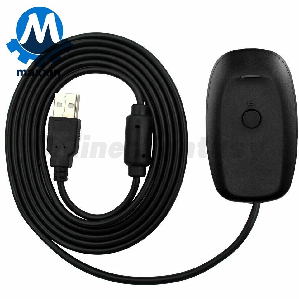 For Microsoft Xbox 360 Wireless Controller USB Game Receiver Adapter PC Windows