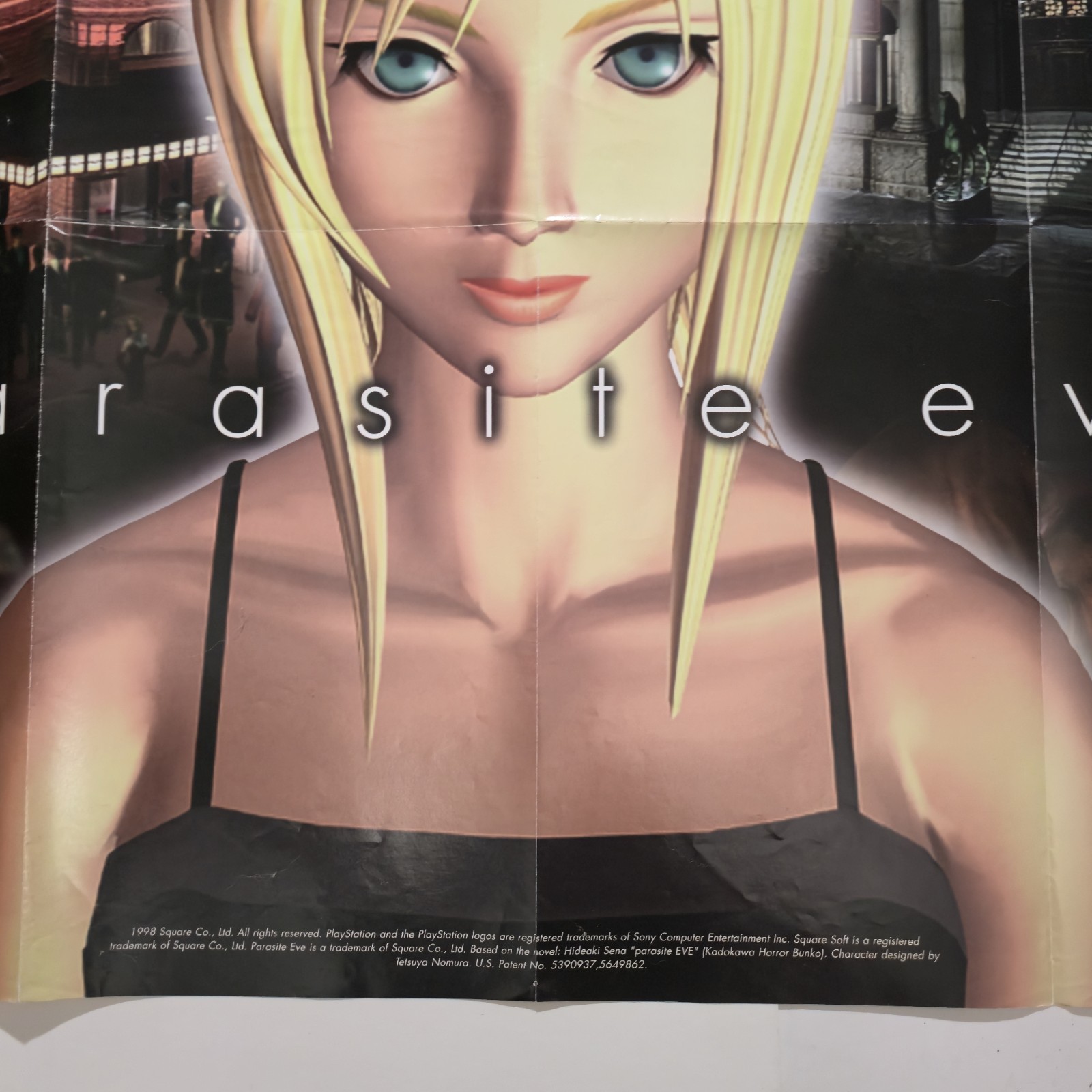 RARE Parasite Eve 1998 Electronics Boutique Brady Games 28″ Promotional Poster