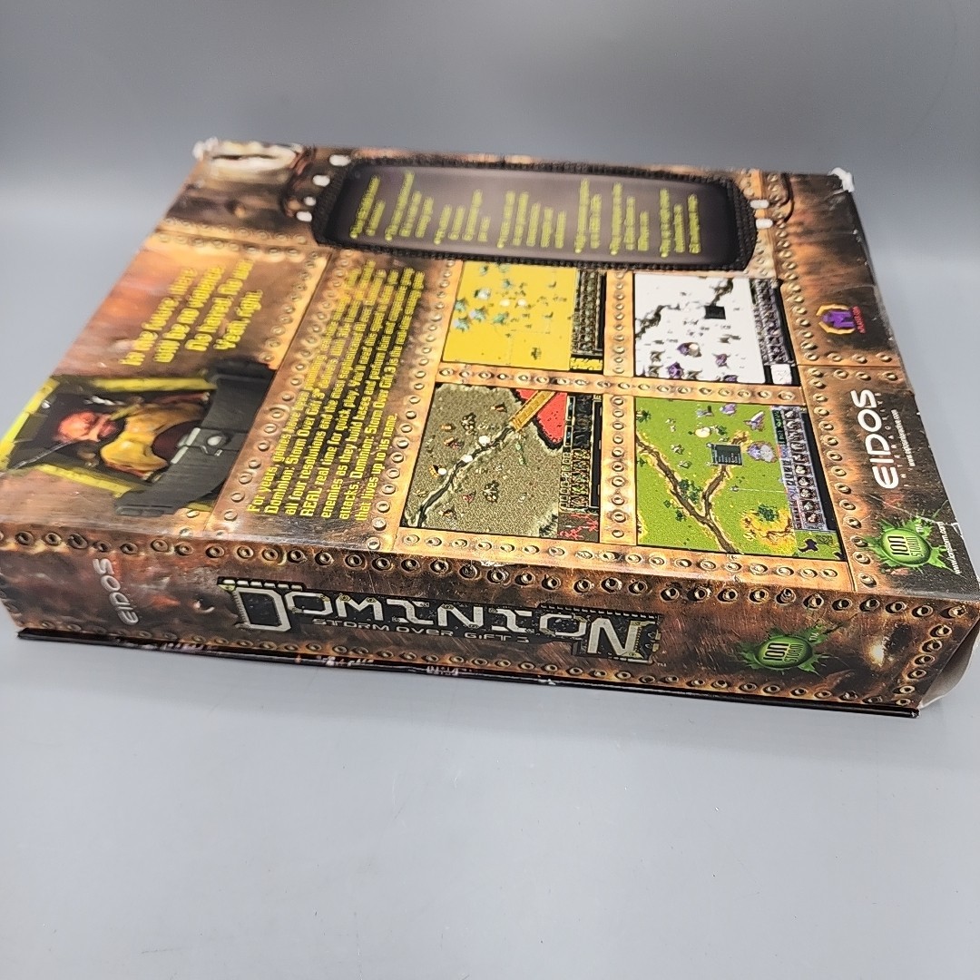 Dominion Storm Over Gift 3 DOS PC Game 1998 Eidos Ion Storm RARE Vintage