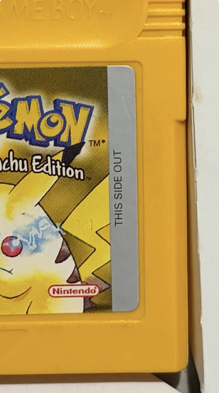 POKEMON: YELLOW VERSION Nintendo Game Boy Tested Authentic COMPLETE WITH BOX
