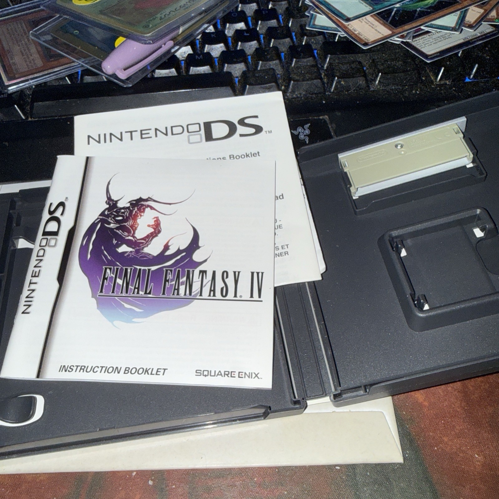 Final Fantasy IV (Nintendo DS, 2008) Case and Manual ONLY NO GAME INCLUDED