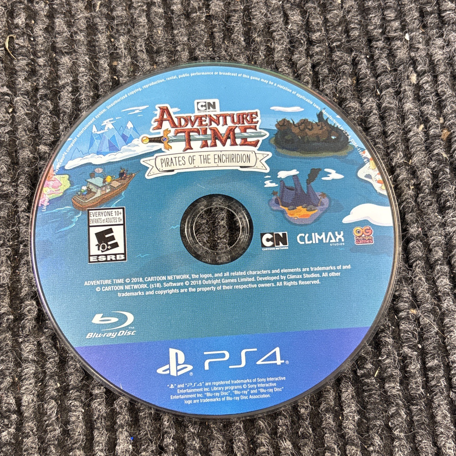 Adventure Time: Pirates of the Enchiridion; Loose (Sony PlayStation 4, 2018)