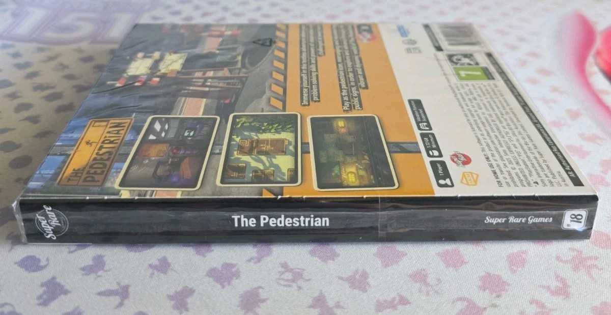 The Pedestrian (PS5) – Super Rare Games #18 – With Slipcover – SHIPS TODAY!