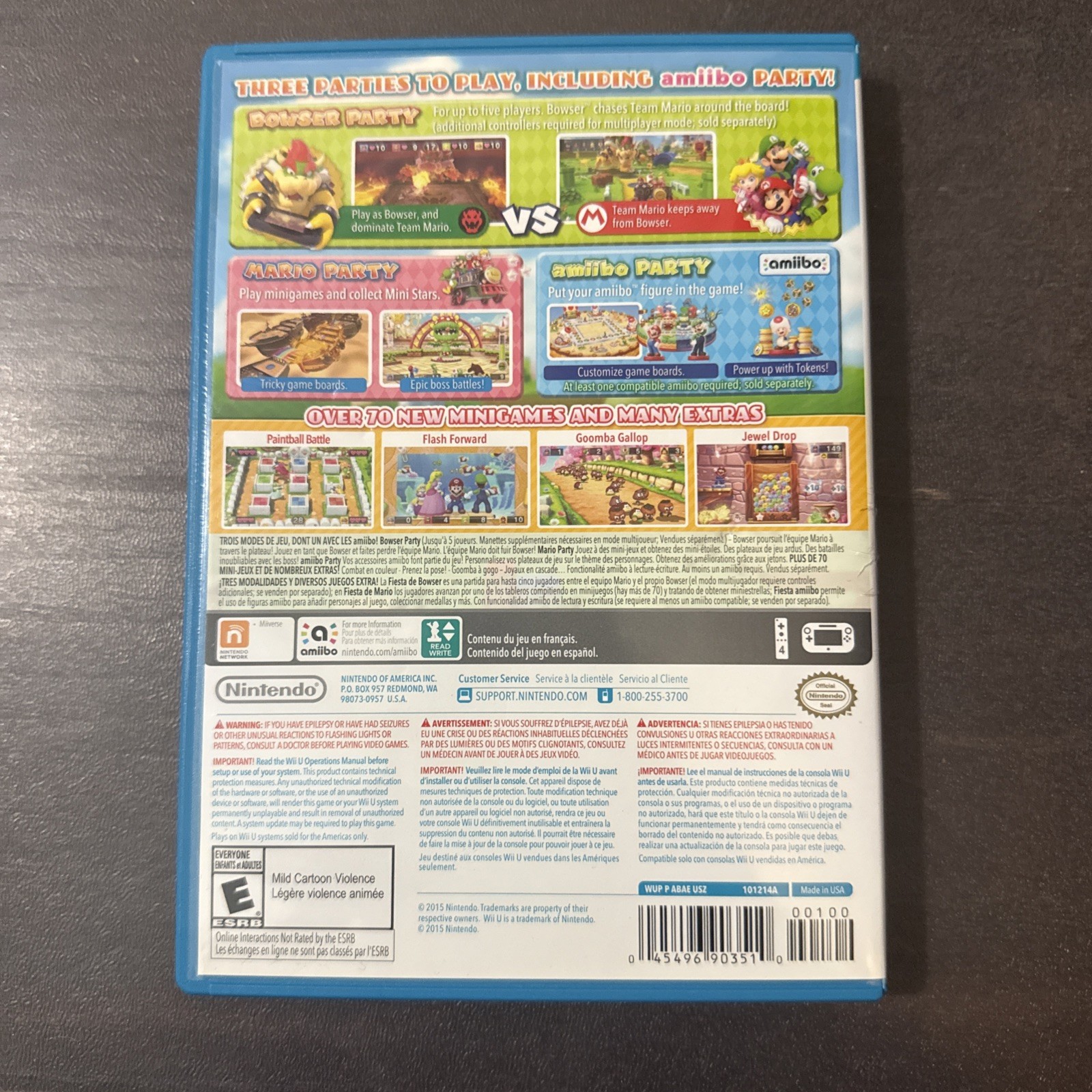 Mario Party 10 – Nintendo Wii U Read Description