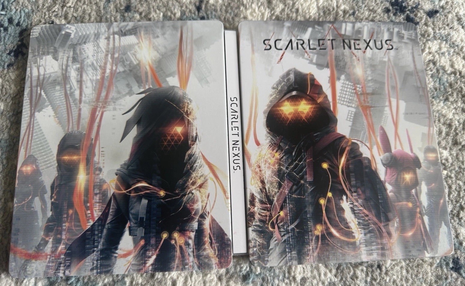 Scarlet Nexus Steelbook Edition PS5 Game By Bandai Namco Near Mint Condition