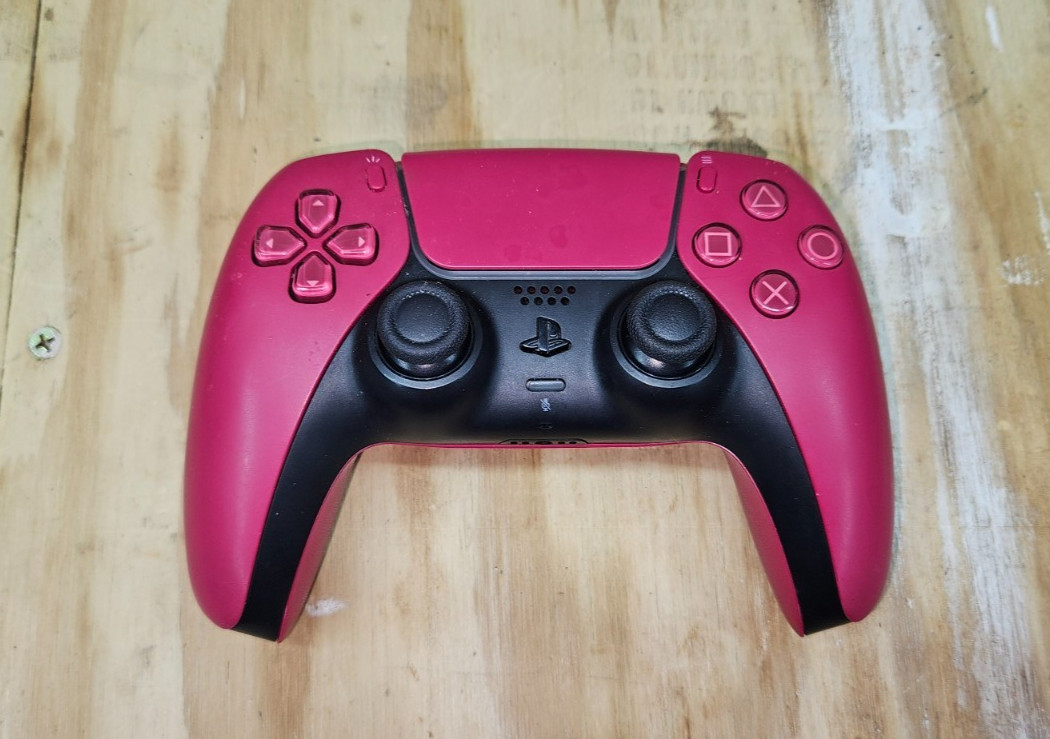 Sony Cosmic Red Wireless DualShock PS5 Controller – Untested READ