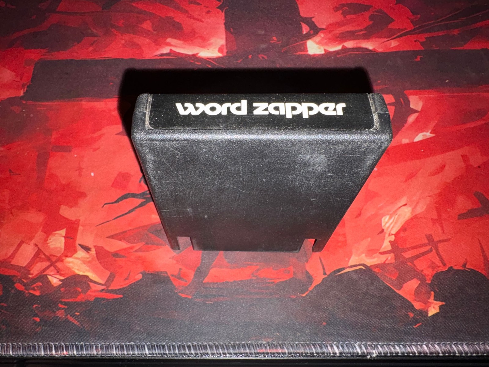 Word Zapper Atari 2600 Game Cartridge 1982 Vintage Educational Puzzle Retro