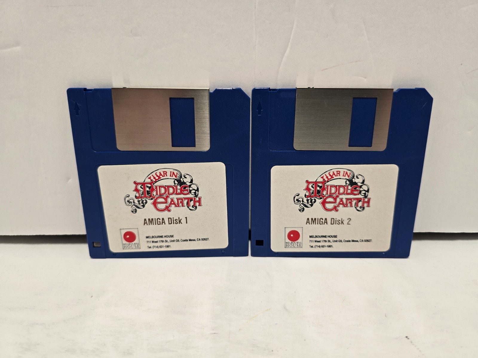 War in Middle Earth w/ Manual & Map 3.5″ Commodore Amiga