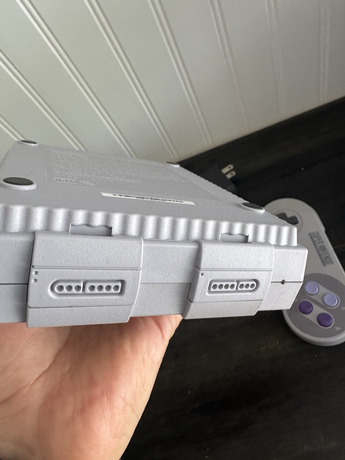 Nintendo Super NES Classic Edition Mini Console CLV-201 w/2 Controllers no box