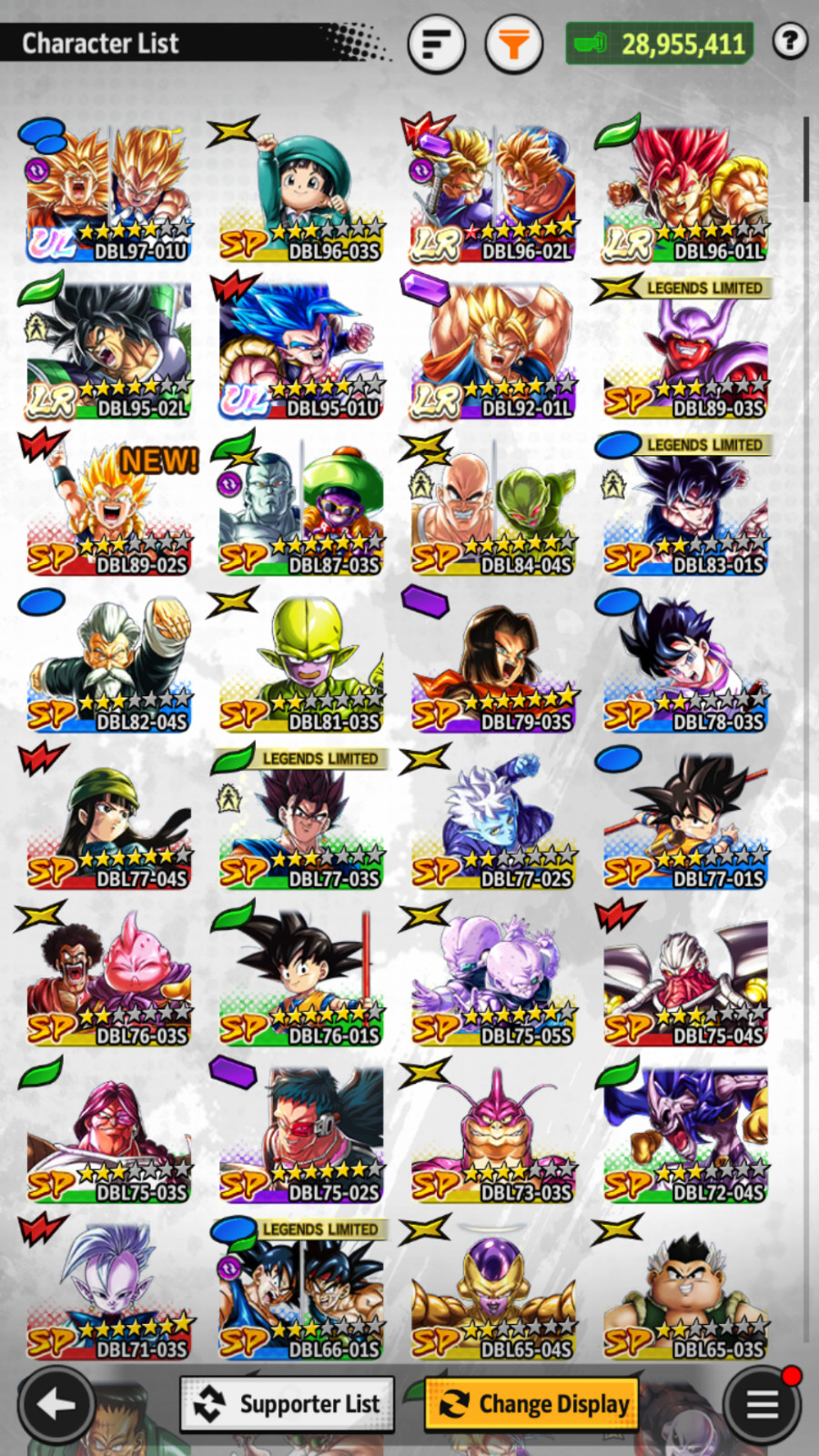 DB Legends-Ultra Goku/vegeta!+Ultra gogeta!+Gohan/trunks+Broly+shallet+11kcc#637