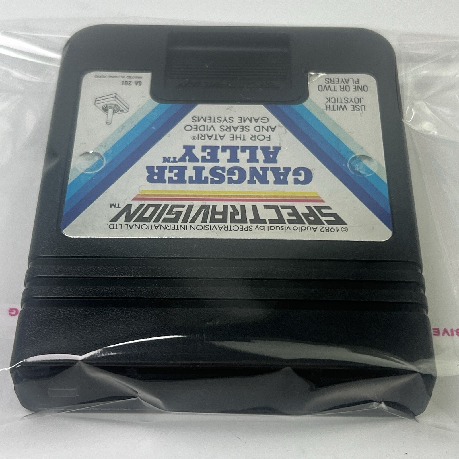 Atari 2600 Gangster Alley Tested, Boxed & Manual, Clean Game Cartridge CIB 80’s