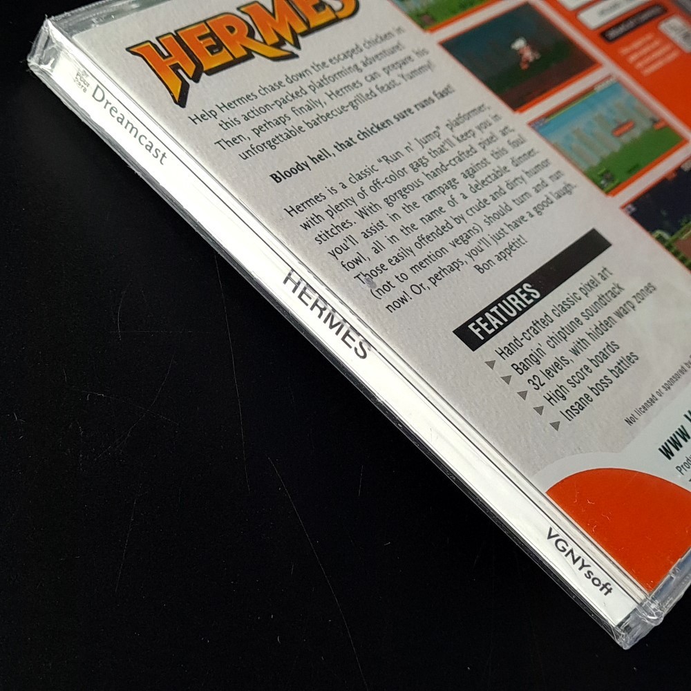 Hermes Dreamcast RegionFree NTSC-J-US VGNY Plateforme Action