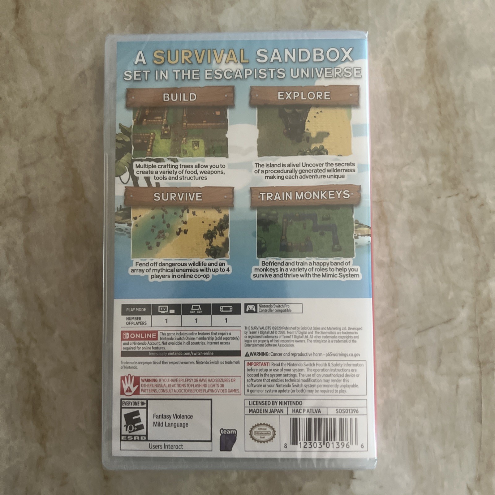 The Survivalists – Nintendo Switch Sealed