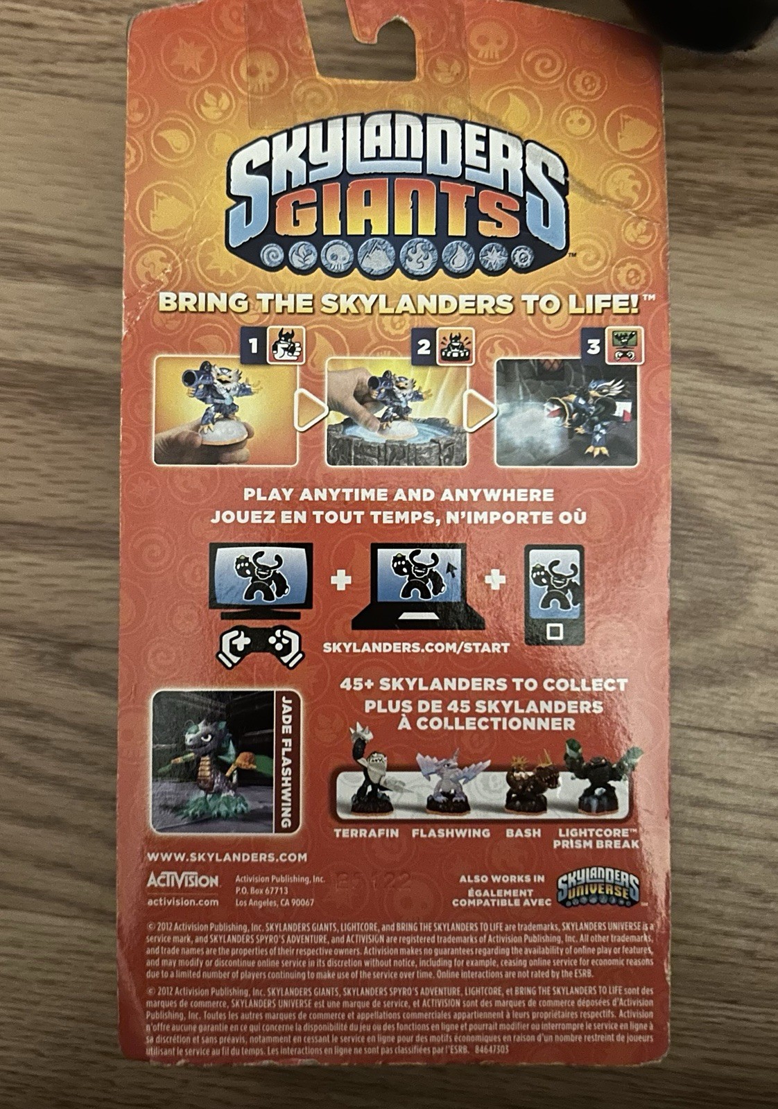 Jade FlashWing NIB Target Exclusive Brand new Skylander Giants
