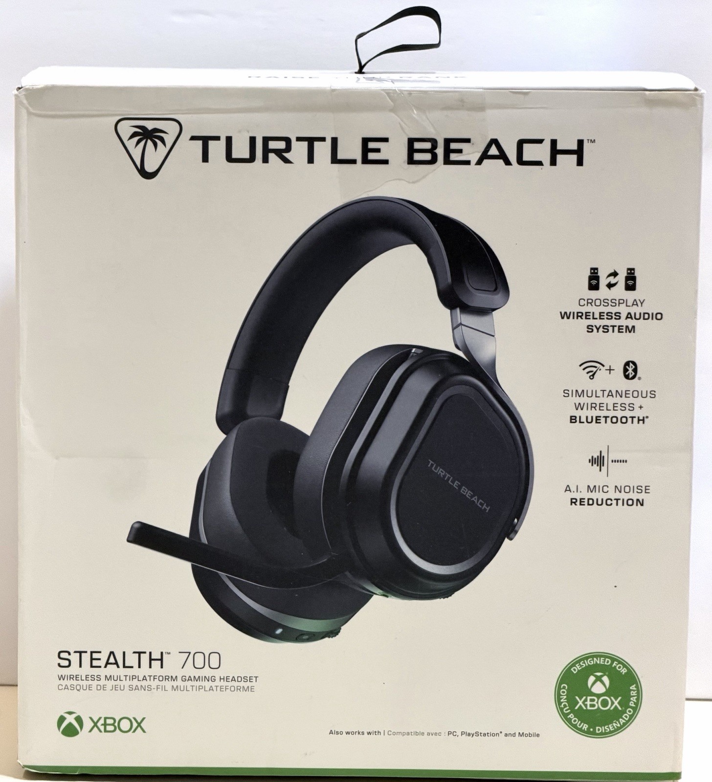 Turtle Beach Stealth 700 Gen 3 Wireless Gaming Headset Xbox Bluetooth 80Hr Black