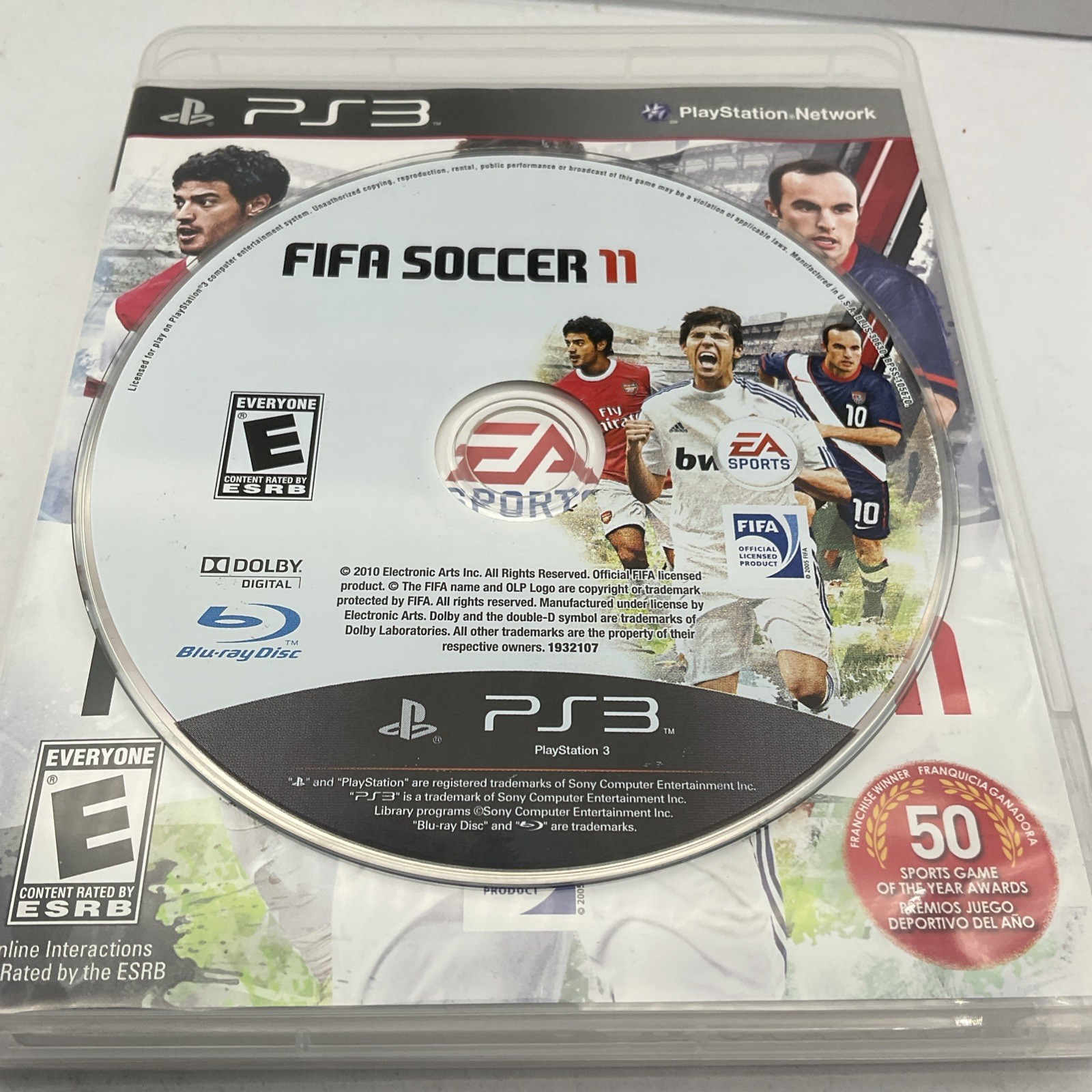 FIFA Soccer 11 (PS3) Tested & Working|Excellent|1 YR Warranty|Free Shipping