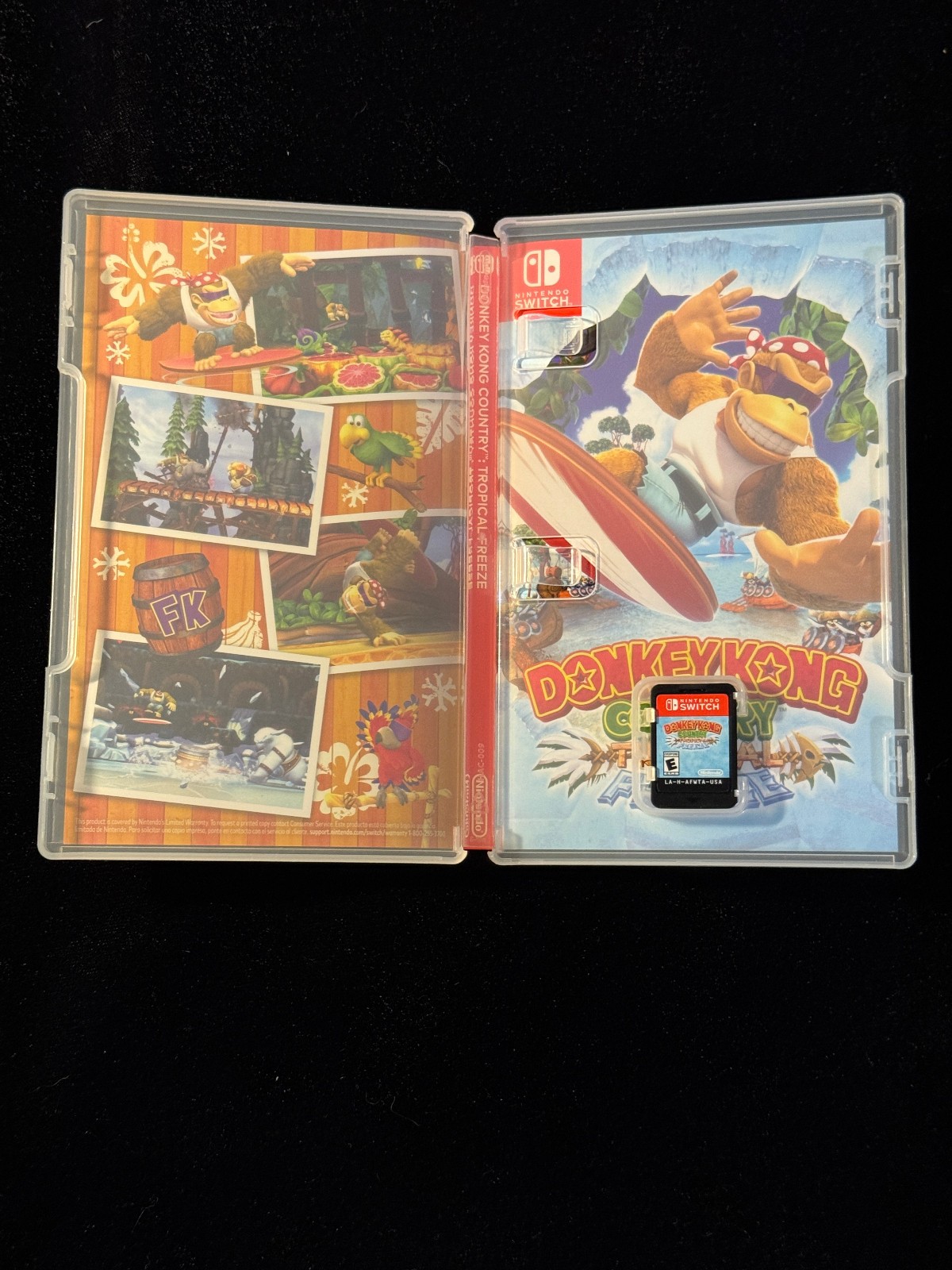 Donkey Kong Country: Tropical Freeze (Nintendo Switch, 2018) CIB