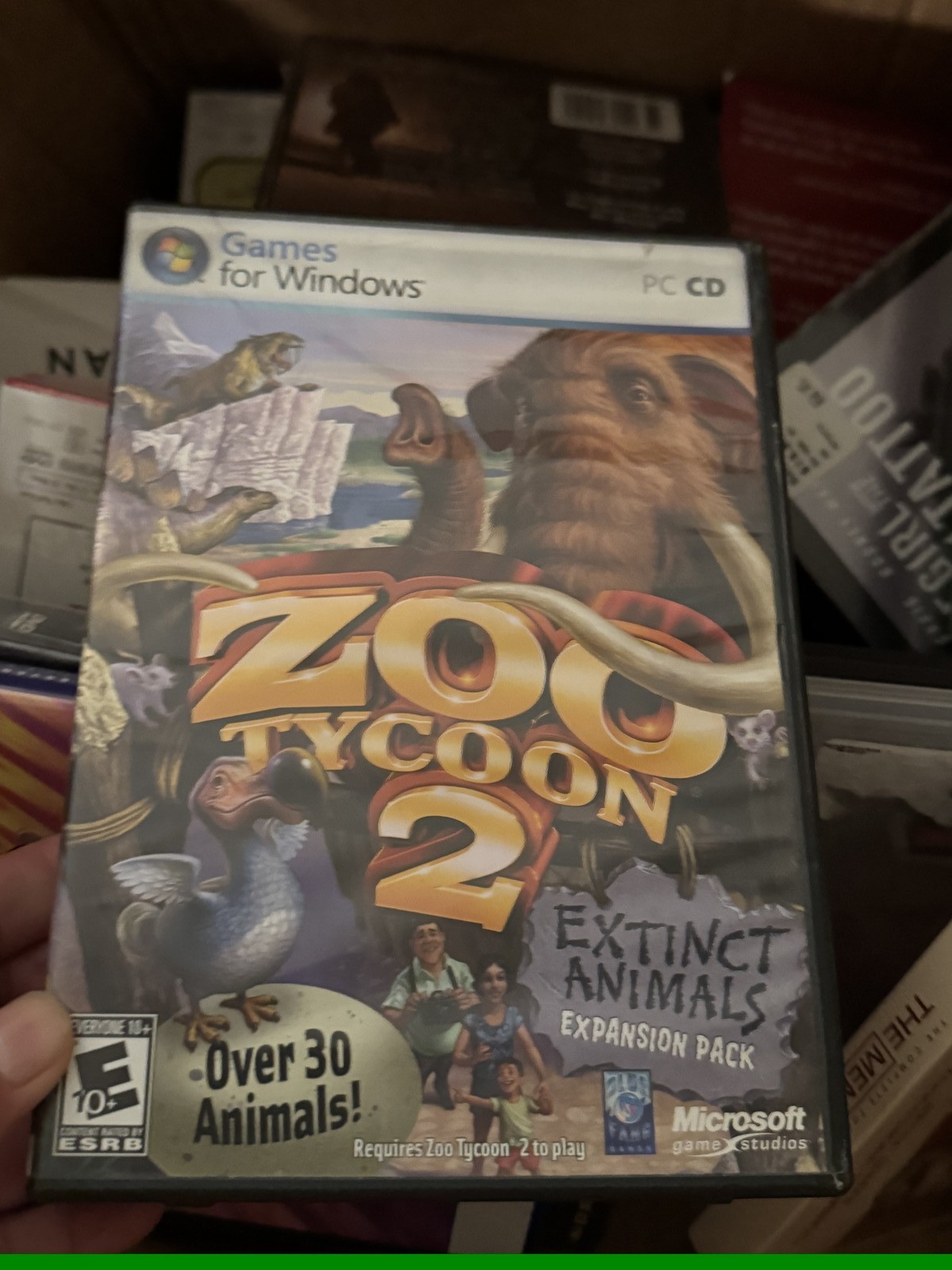 Zoo Tycoon 2: Extinct Animals Expansion Pack PC CD Game – Used – Good