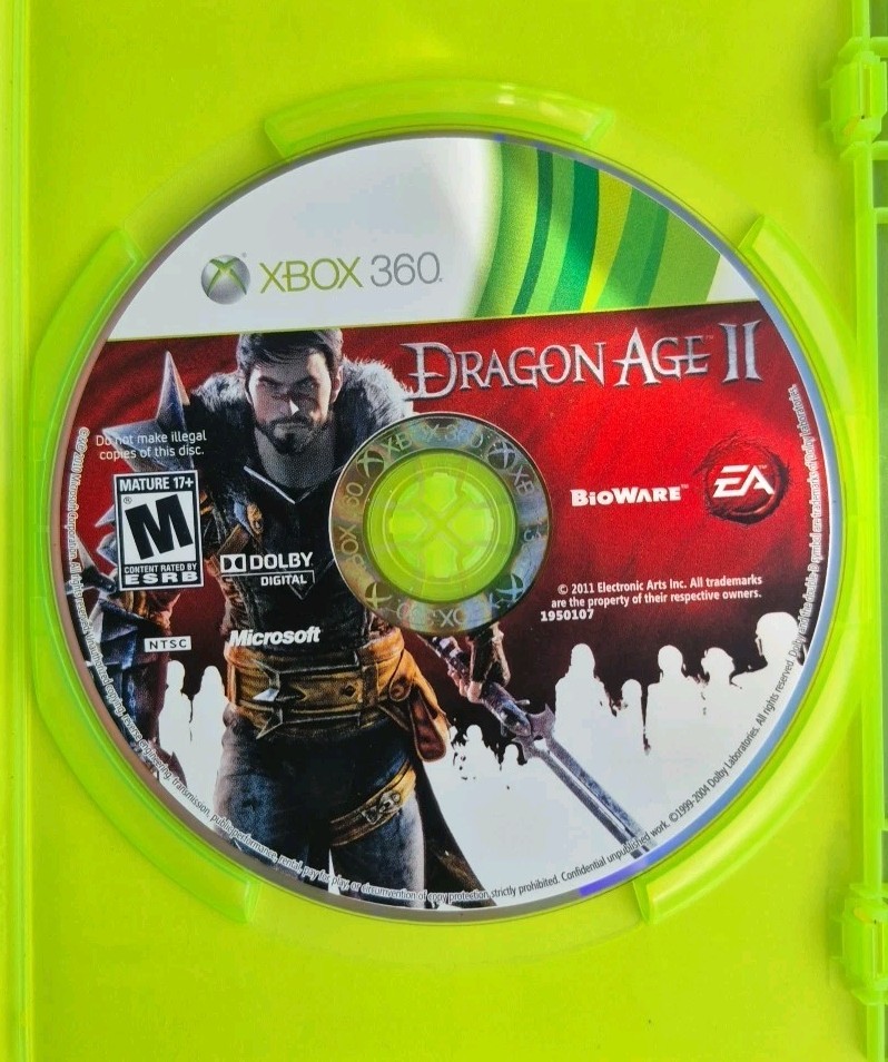 Dragon Age II (Microsoft Xbox 360, 2011) CIB Pre-Owned Tested & Working