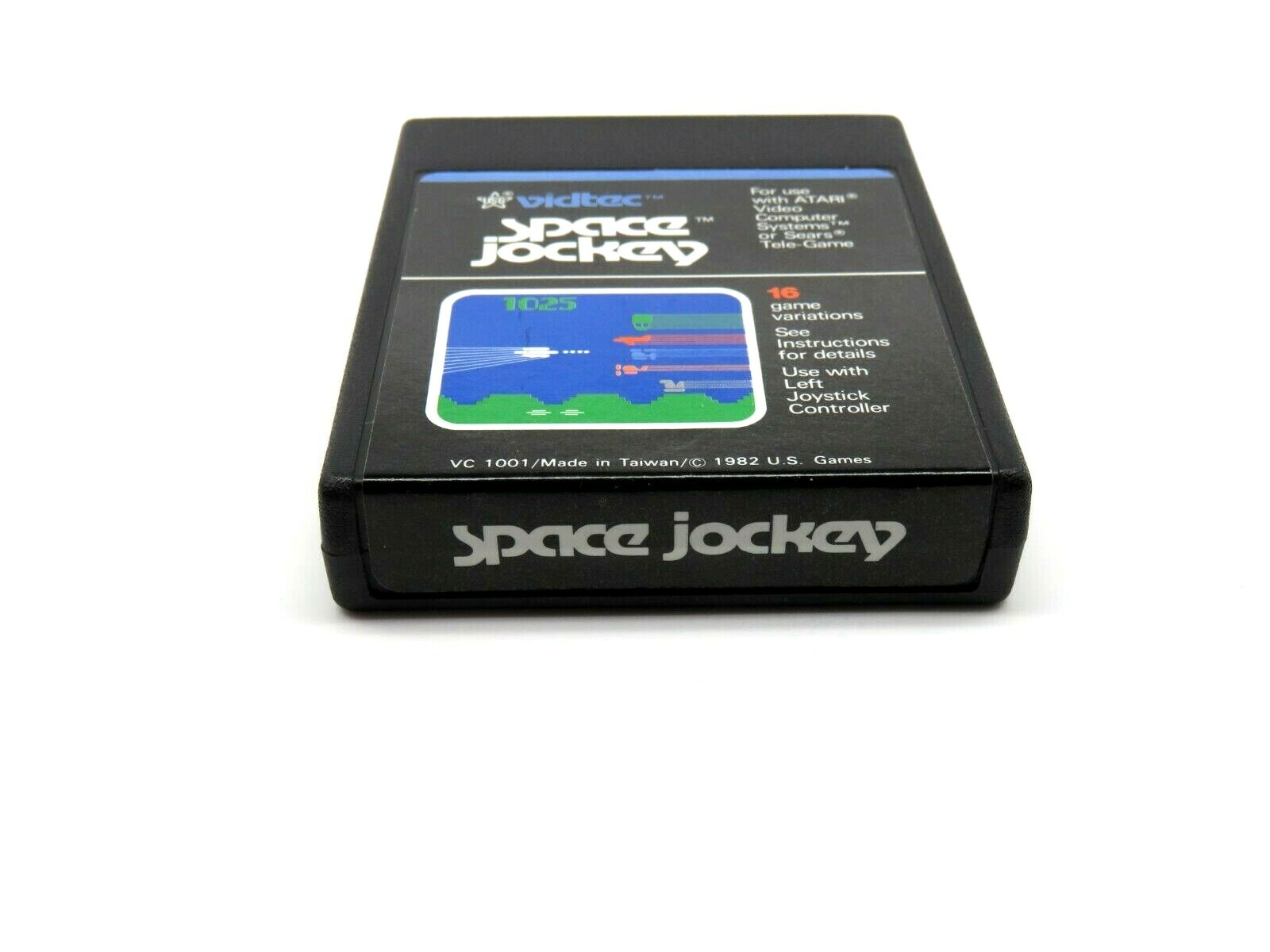 Space Jockey (Atari 2600, 1982) By Vidtec (Box, Cartridge & Manual) NTSC