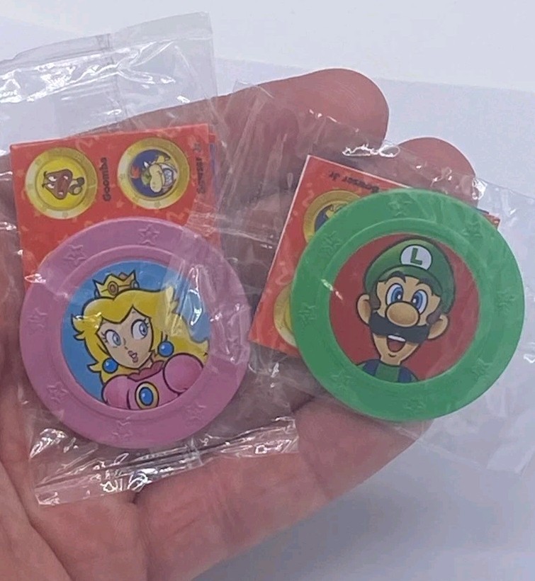Frankford Super Mario Wonder Ball – Luigi and Peach Coins (RARE)