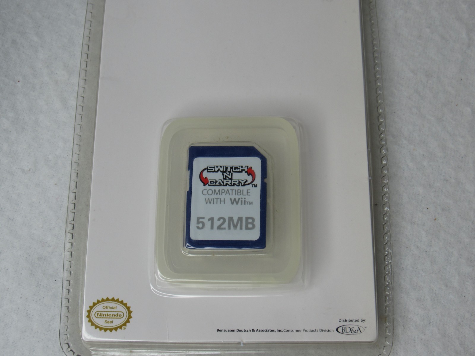 NEW Genuine Wii 512MB SD Expansion Card Licensed by Nintendo