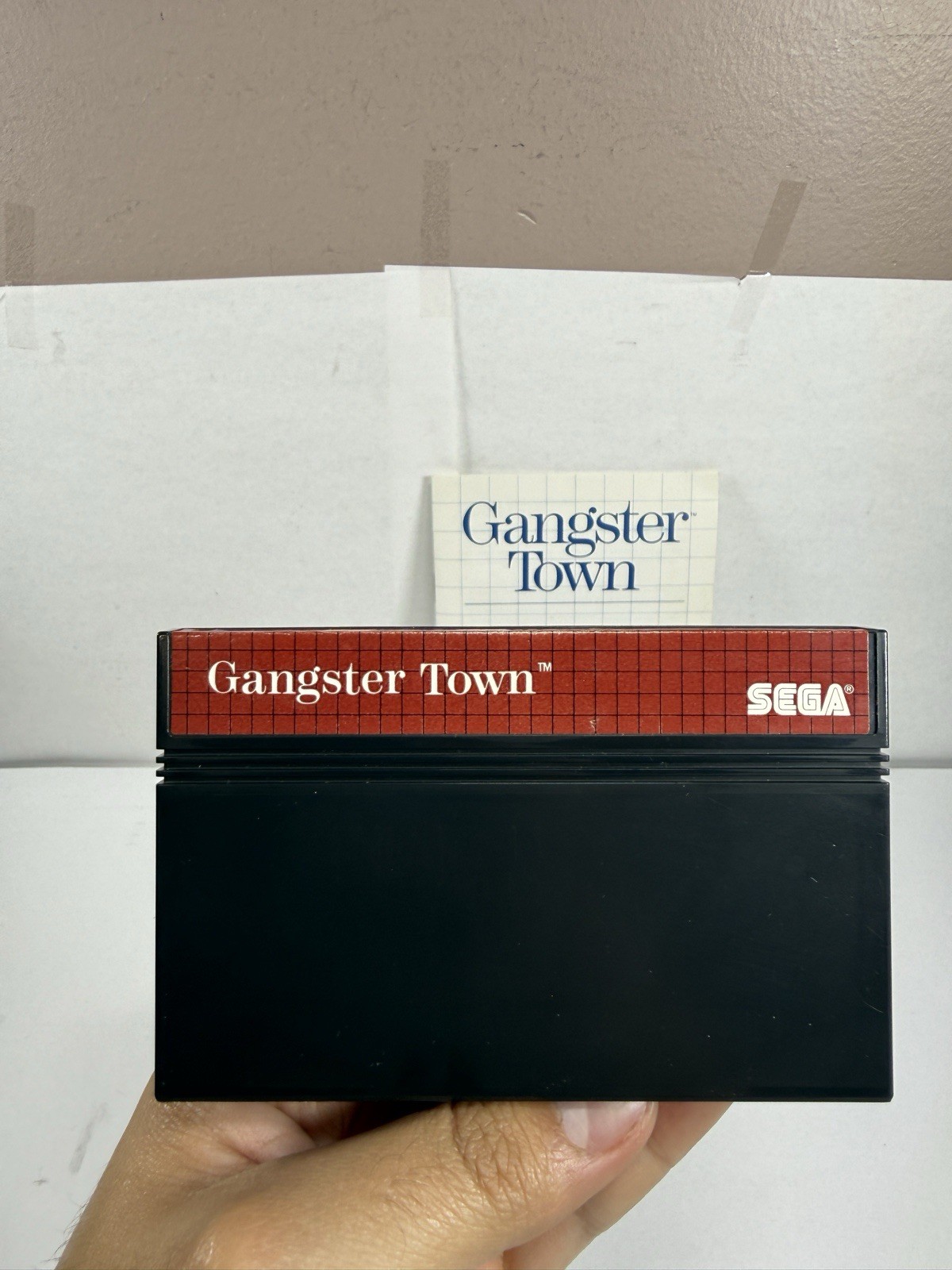 Gangster Town (Sega Master System, 1987) Complete CIB TESTED!