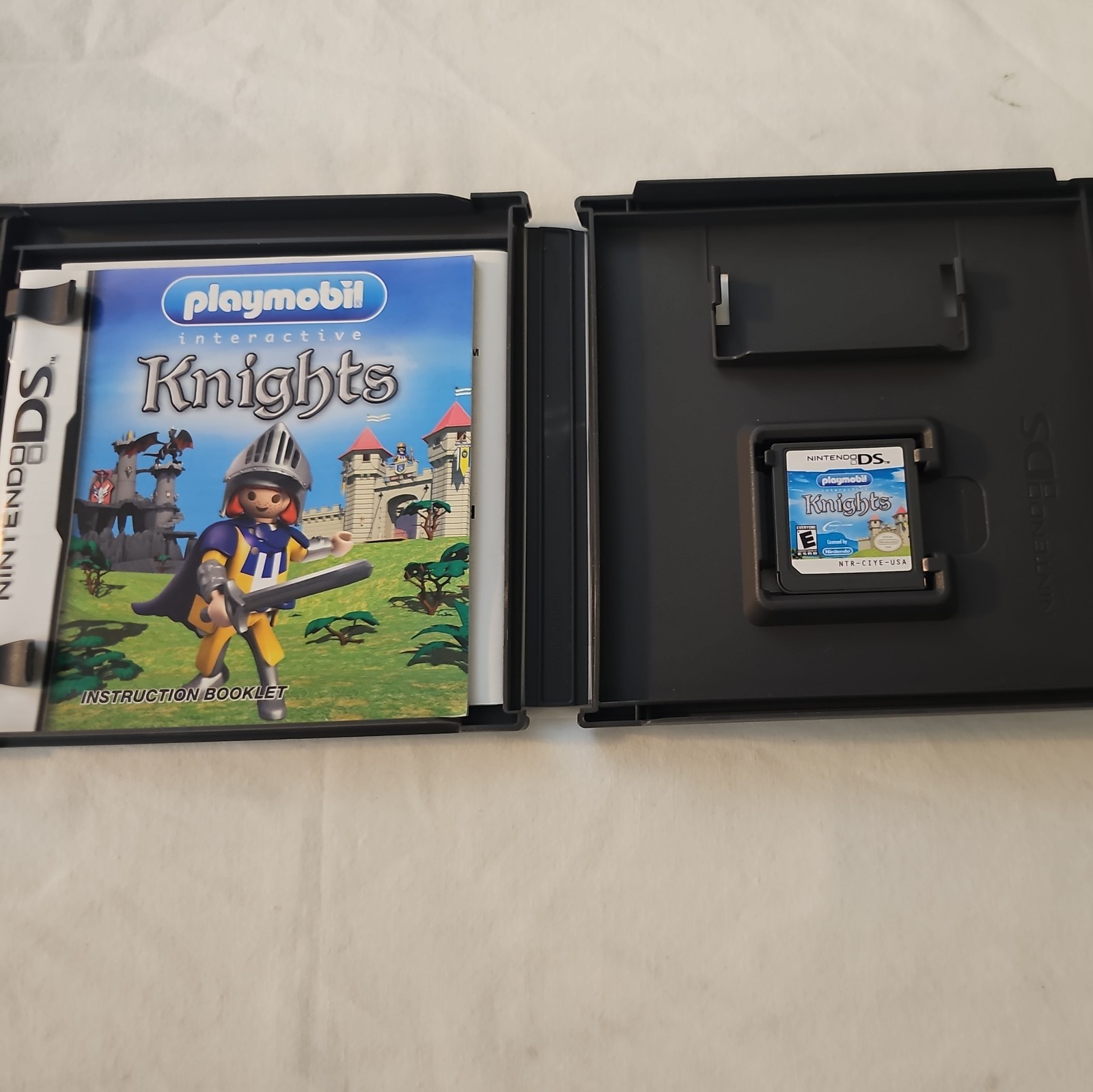 Playmobil Interactive Knights Nintendo DS CIB Compete With Manual Tested