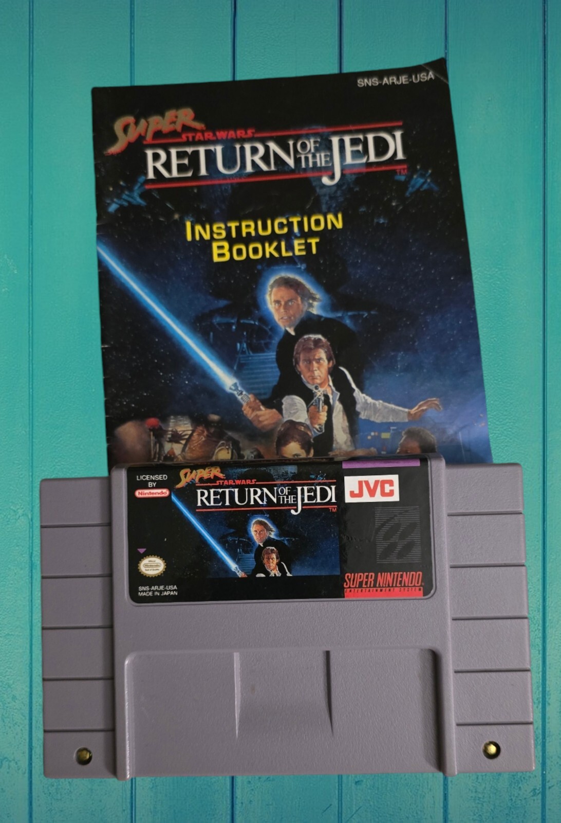 Star Wars 2 pack Bundle!! *SNES – Super Nintendo* 2MANUALS&2GAMES. Make An Offer