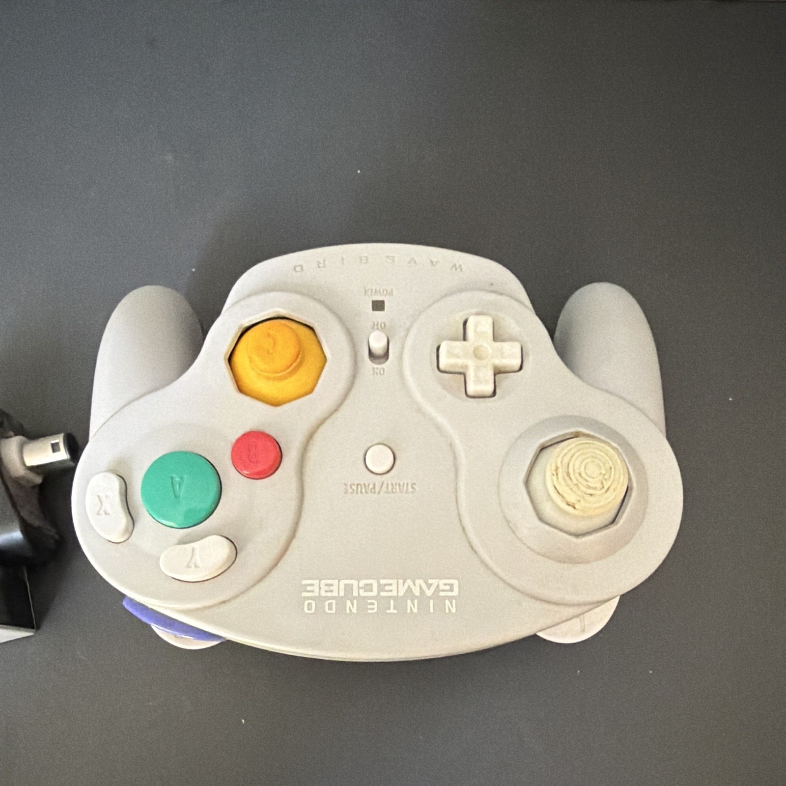 Nintendo WaveBird Wireless Controller w/ Receiver for GameCube Gray DOL-004