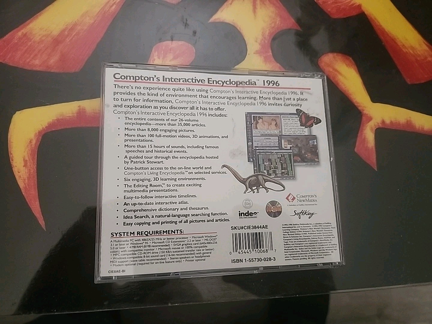 Compton’s Interactive Encyclopedia 1996 Win 3.1/95 PC CDROM Software US Version